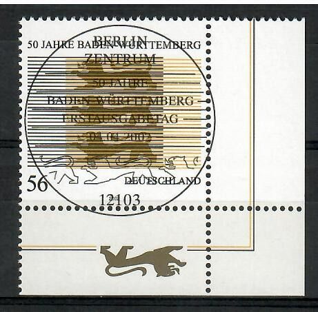Znaczek Niemcy 2002 Mi abo 2248 Stemplowane