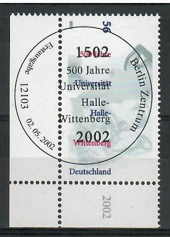 Znaczek Niemcy 2002 Mi abo 2254 Stemplowane