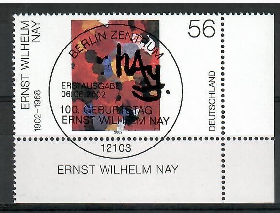 Znaczek Niemcy 2002 Mi abo 2267 Stemplowane