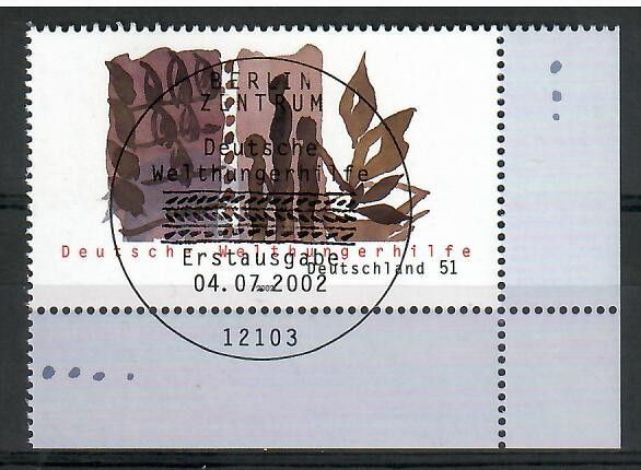 Znaczek Niemcy 2002 Mi abo 2271 Stemplowane