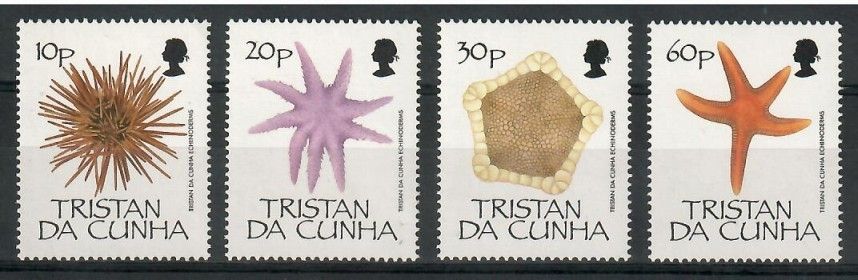 Znaczek Tristan da Cunha 1990 Mi 489-492 Czyste **