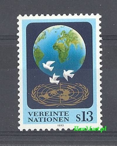 Znaczek Narody Zjednoczone Wiedeń 1993 Mi 149 Czyste **