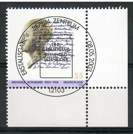 Znaczek Niemcy 2003 Mi abo 2339 Stemplowane