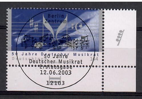 Znaczek Niemcy 2003 Mi abo 2346 Stemplowane
