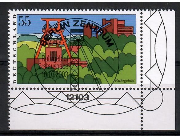 Znaczek Niemcy 2003 Mi abo 2355 Stemplowane