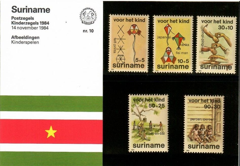 Znaczek Surinam 1984 Mi 1108-1112 Czyste **