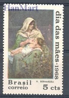 Znaczek Brazylia 1968 Mi 1172 Czyste **