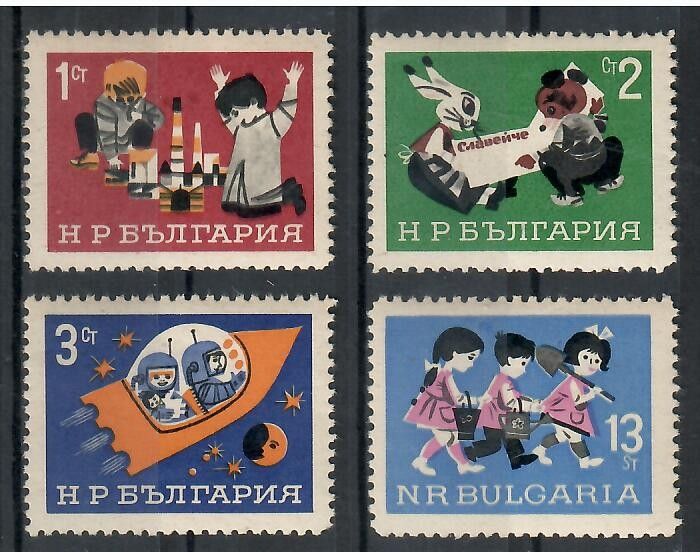 Znaczek Bułgaria 1966 Mi 1643-1646 Czyste **