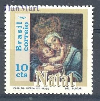 Znaczek Brazylia 1969 Mi 1239 Czyste **