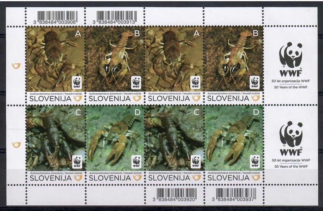 Znaczek Słowenia 2011 Mi ark 904-907 Czyste **