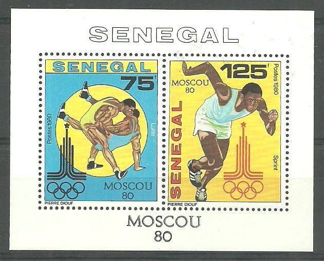 Znaczek Senegal 1980 Mi bl 38 Czyste **