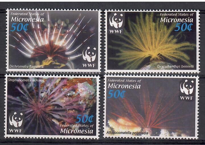 Znaczek Mikronezja 2005 Mi 1674-1677 Czyste **