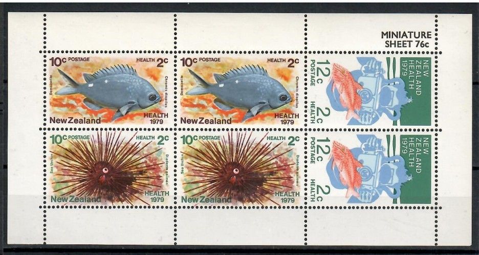 Znaczek Nowa Zelandia 1979 Mi ark 776-778 Czyste **