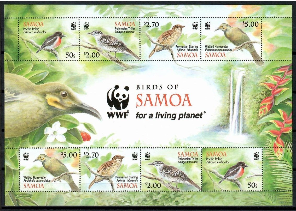 Znaczek Samoa 2009 Mi zd ark 1067-1070 Czyste **