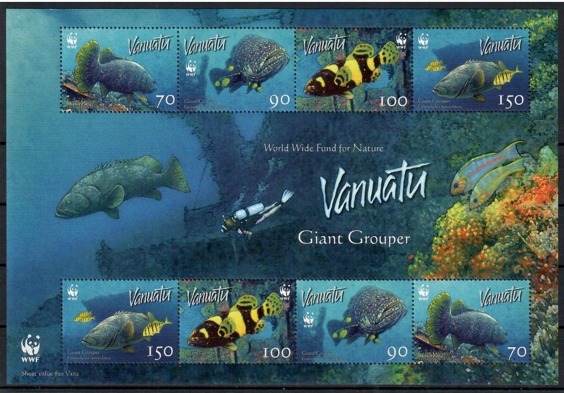 Znaczek Vanuatu 2006 Mi ark 1302-1305 Czyste **