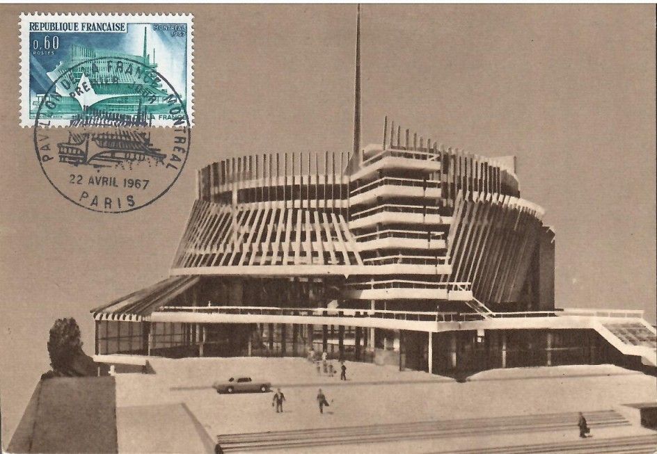 Znaczek Francja 1967 Mi 1577 Karta Max