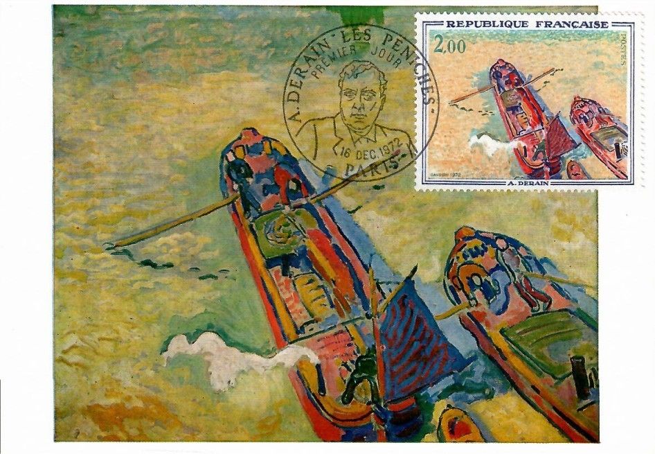Znaczek Francja 1972 Mi 1814 Karta Max
