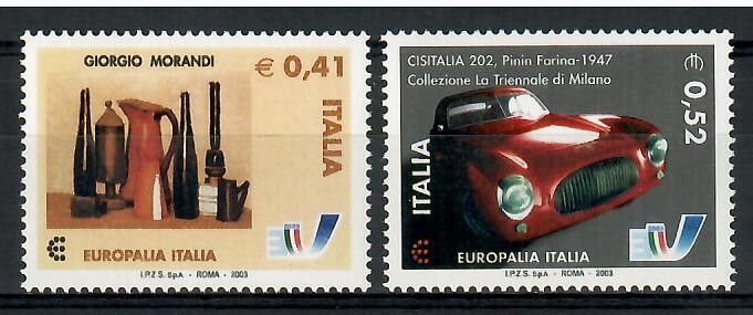 Znaczek Włochy 2003 Mi 2927-2928 Czyste **
