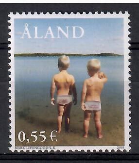 Znaczek Wyspy Alandzkie 2003 Mi 225 Czyste **