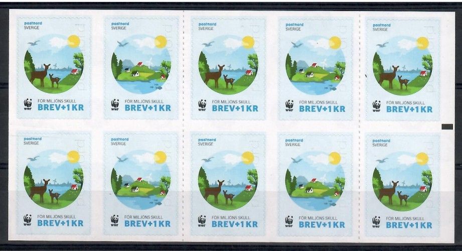 Znaczek Szwecja 2015 Mi mh 3049-3050 Czyste **