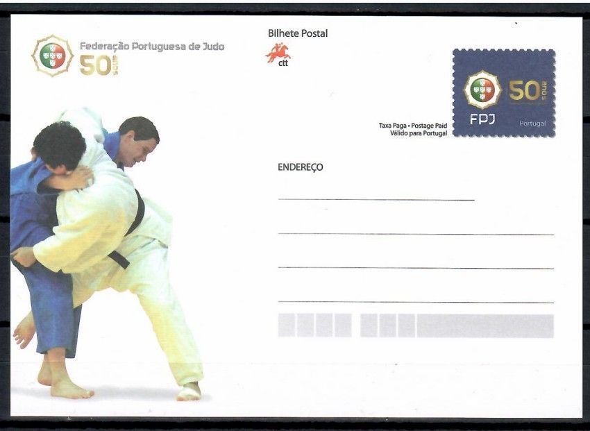 Znaczek Portugalia 2009 Mi Cp 2009 Całostka pocztowa