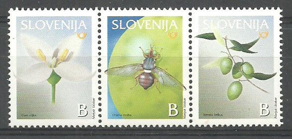Znaczek Słowenia 2003 Mi 432-434 Czyste **