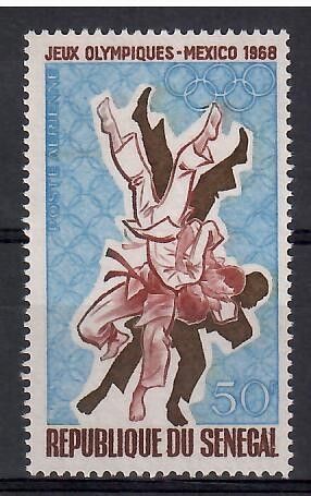 Znaczek Senegal 1968 Mi 387 Czyste **