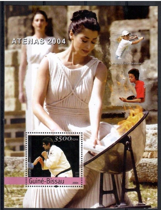 Znaczek Gwinea Bissau 2004 Mi bl 464 Czyste **