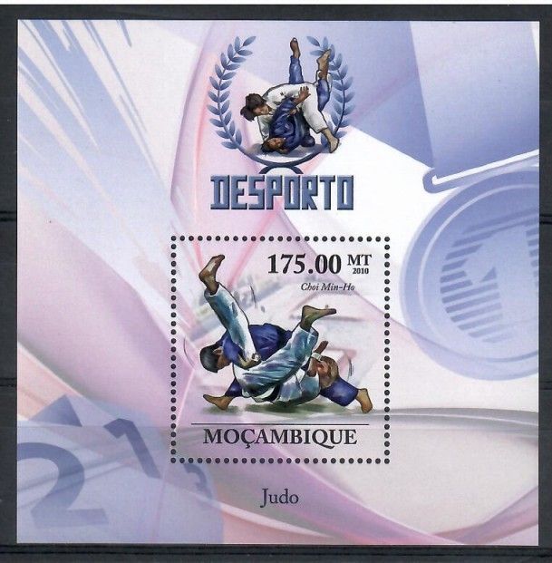 Znaczek Mozambik 2010 Mi bl 341 Czyste **
