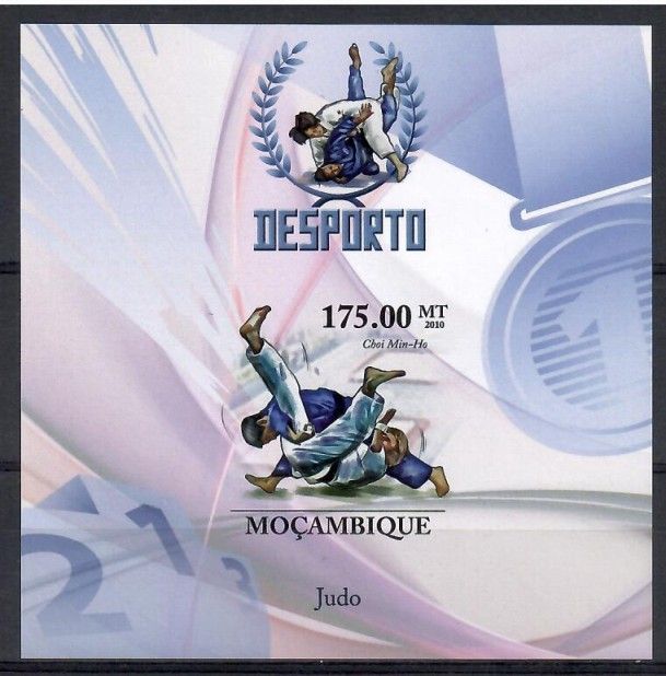 Znaczek Mozambik 2010 Mi bl 341B Czyste **