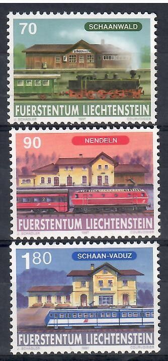 Znaczek Liechtenstein 1997
