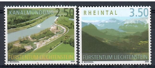 Znaczek Liechtenstein 2006 Mi 1403-1404 Czyste **
