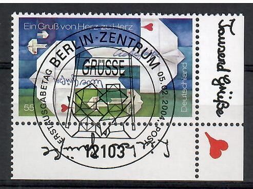 Znaczek Niemcy 2004 Mi abo 2387 Stemplowane
