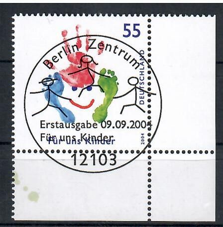 Znaczek Niemcy 2004 Mi abo 2418 Stemplowane