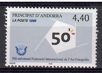 Znaczek Andora (francuska) 1999 Mi 542 Czyste **