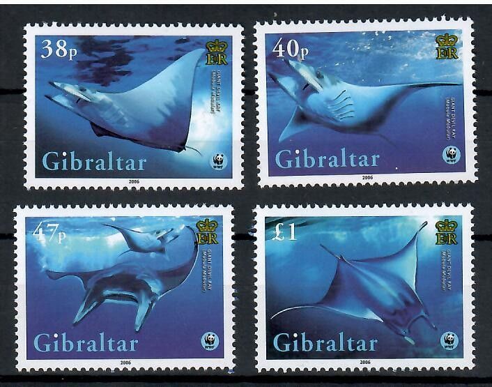 Znaczek Gibraltar 2006 Mi 1150-1153 Czyste **