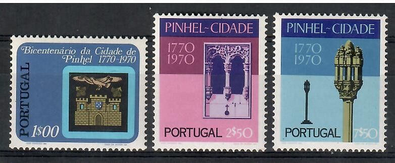 Znaczek Portugalia 1972 Mi 1160-1162 Czyste **