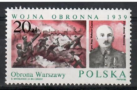 Znaczek Polska 1988 Mi 3160B3 Fi 3013B3 Czyste **