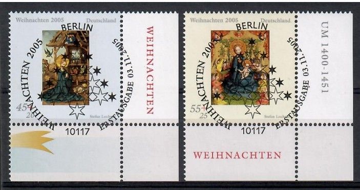 Znaczek Niemcy 2005 Mi abo 2492-2493 Stemplowane