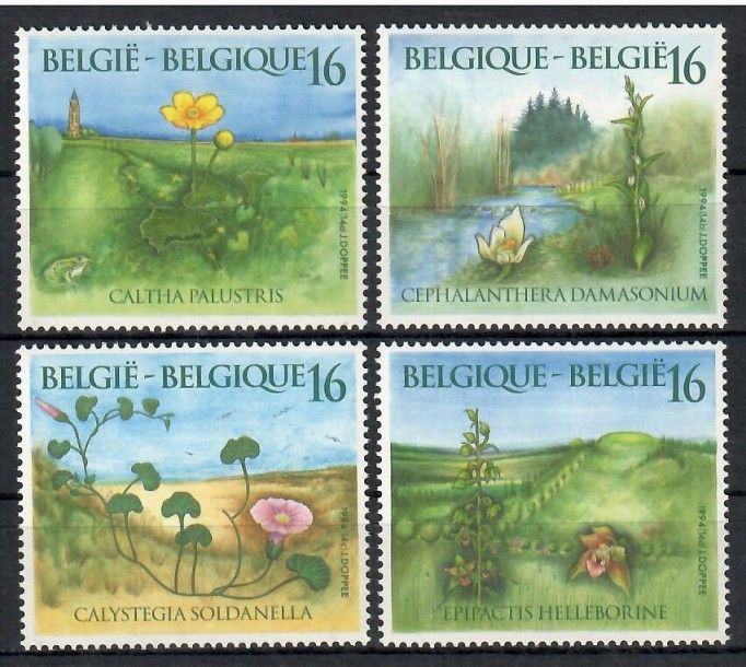 Znaczek Belgia 1994 Mi 2624-2627 Czyste **