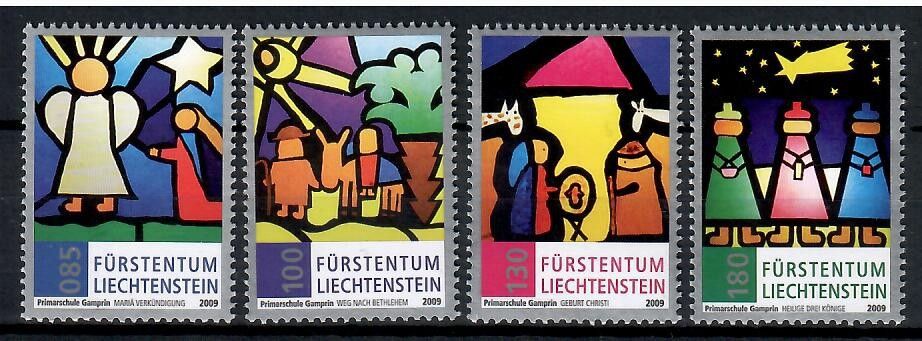 Znaczek Liechtenstein 2009 Mi 1539-1542 Czyste **