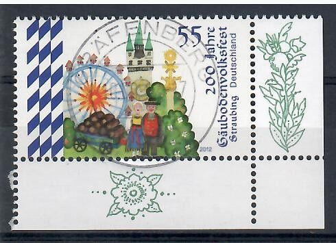Znaczek Niemcy 2012 Mi abo 2950 Stemplowane
