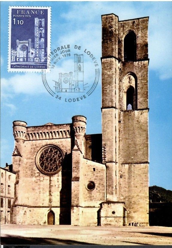 Znaczek Francja 1976 Mi 1999 Karta Max