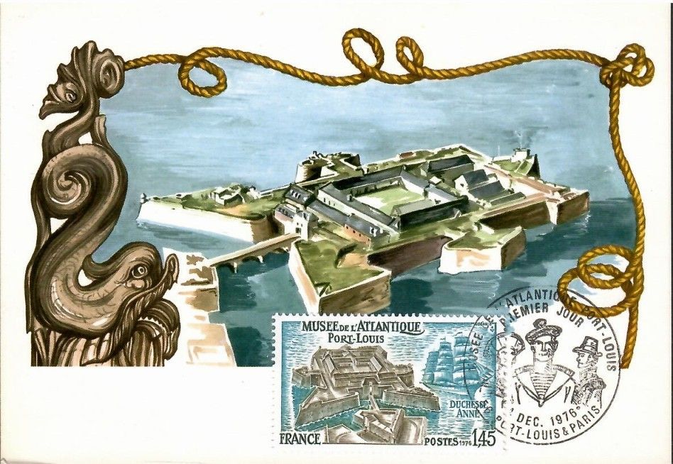Znaczek Francja 1976 Mi 2004 Karta Max