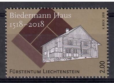 Znaczek Liechtenstein 2018 Mi 1915 Czyste **