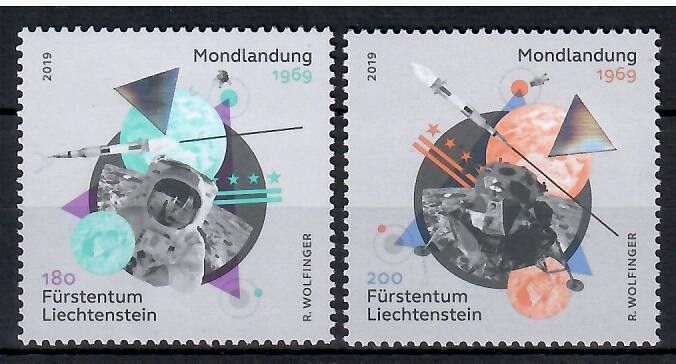 Znaczek Liechtenstein 2019 Mi 1940-1941 Czyste **