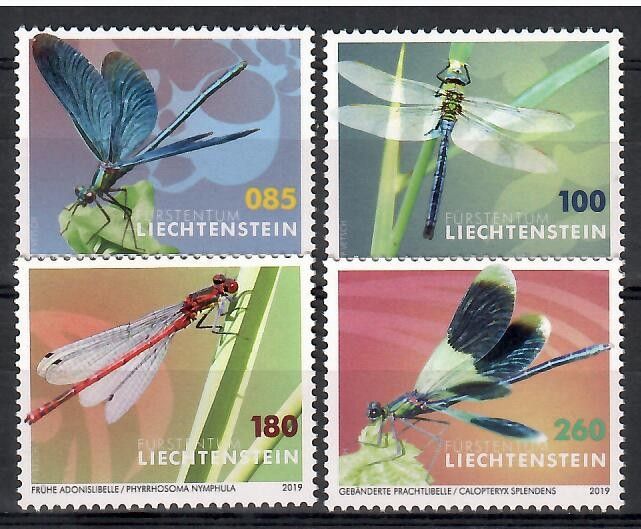 Znaczek Liechtenstein 2019 Mi 1936-1939 Czyste **