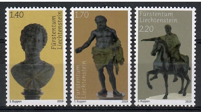 Znaczek Liechtenstein 2019 Mi 1954-1956 Czyste **