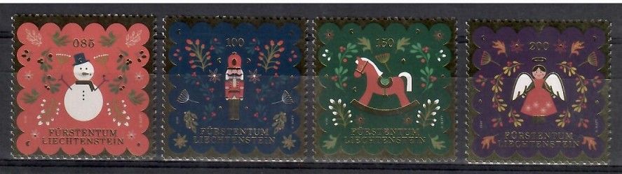 Znaczek Liechtenstein 2019 Mi 1962-1965 Czyste **