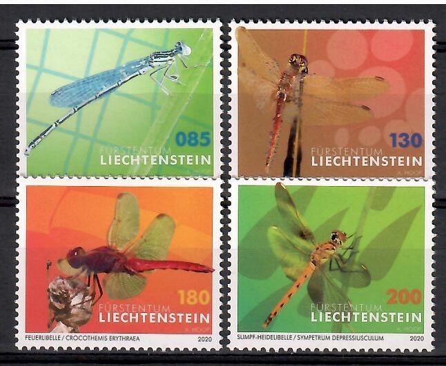 Znaczek Liechtenstein 2020 Mi 1973-1976 Czyste **